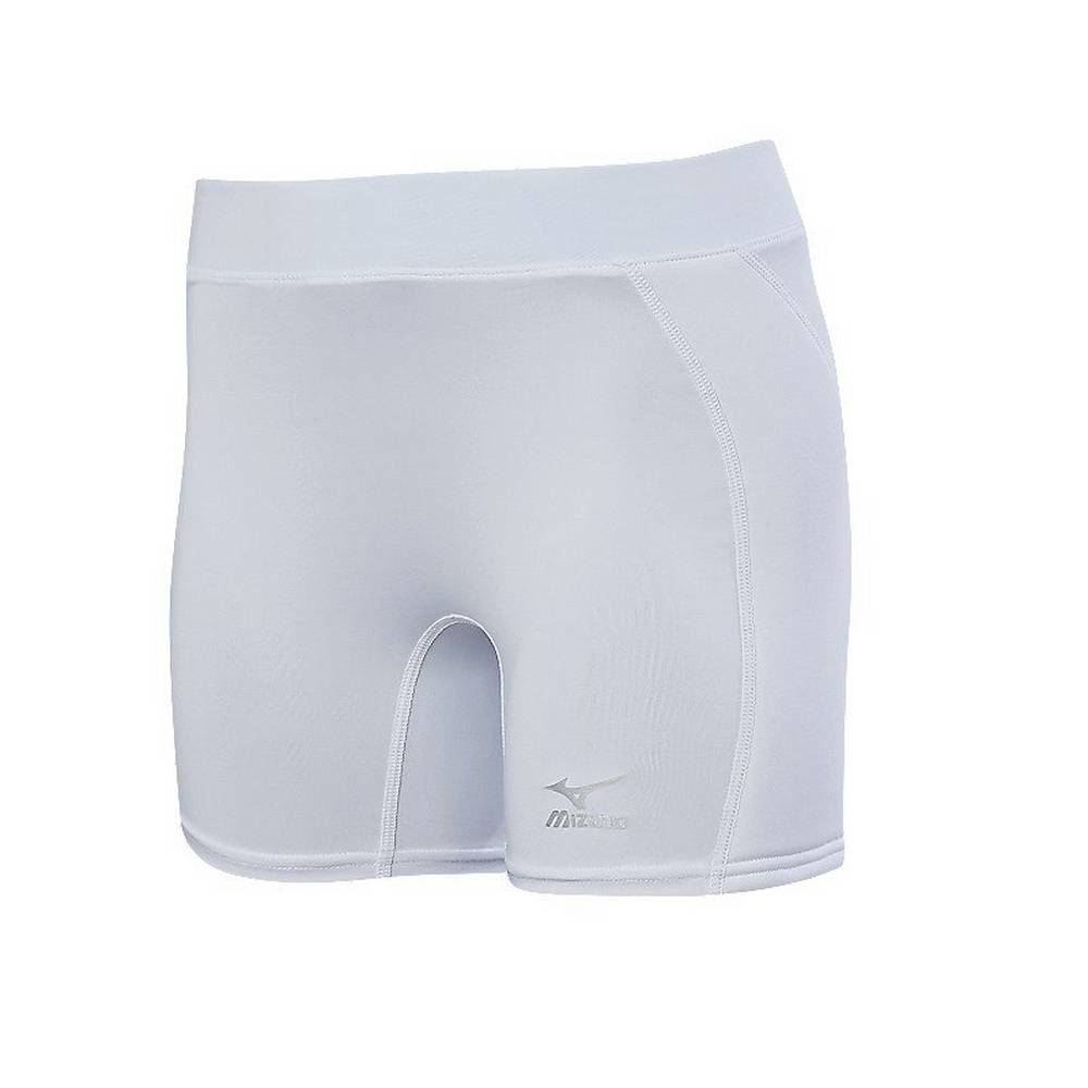 Pantalones Cortos Mizuno Bajos Rise Padded Sliding Para Mujer Blancos 3405671-DX
